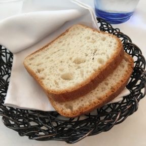 Gluten-free bread from The Belvedere at The Peninsula Beverly Hills